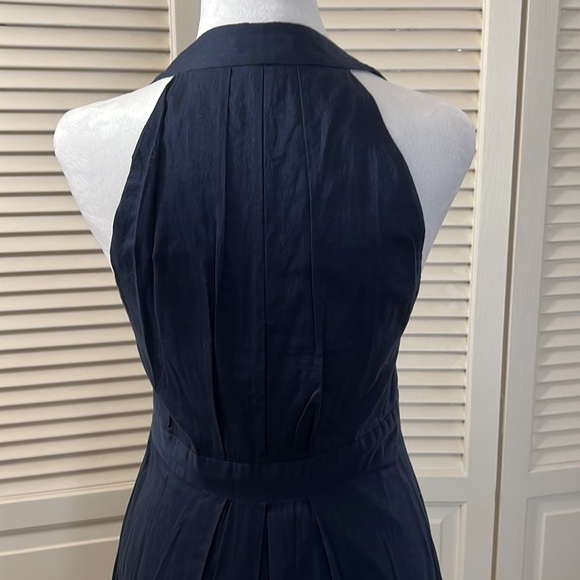 Theory Navy Blue fit and flair dress - Picture 7 of 10